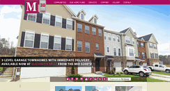 Desktop Screenshot of marrickhomes.com